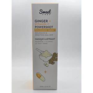 Sweet W Ginger + Vitamin C Powershot Polishing Mask 3.4 fl oz 100ml New Sealed